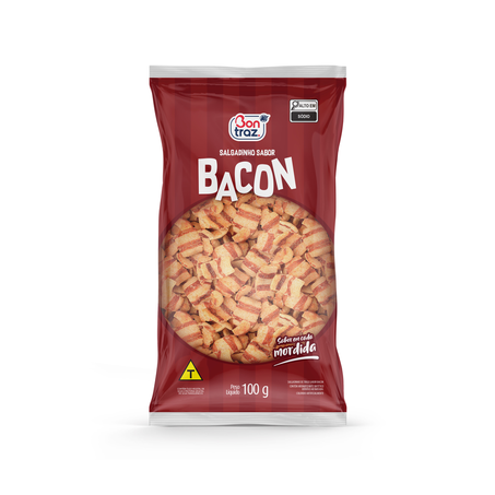 Salgadinho Bacon Bontraz 100g