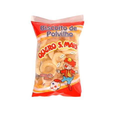 Biscoito Quero S. Mais Polvilho Tradicional Pacote 25g 
 