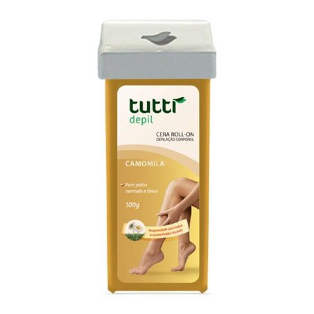 Cr Depilaçao Tutti 100g Roll-On Camomila