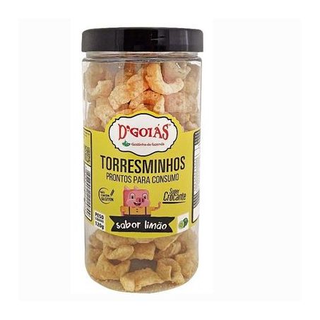 Torresminho D'Goiás Limão 120g