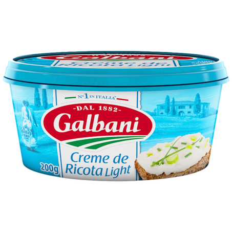 Creme de ricota galbani 200g light