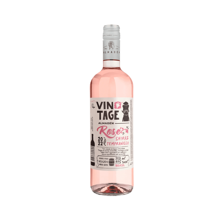 VINHO ALMADÉN VINTAGE SUAVE ROSÉ 750ML