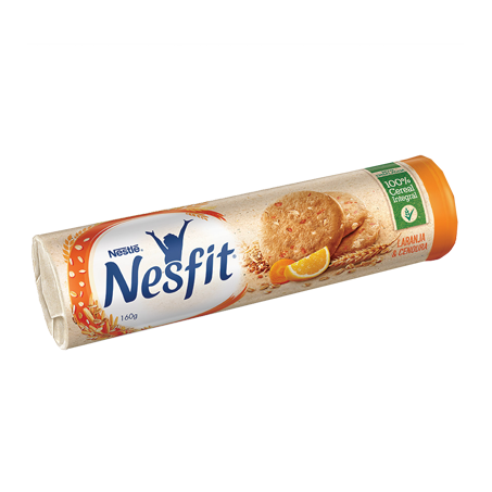 Biscoito nesfit 160g laranja e cenoura