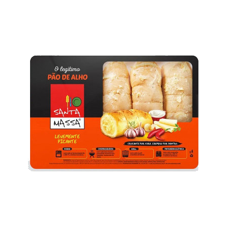 PÃO DE ALHO PICANTE SANTA MASSA