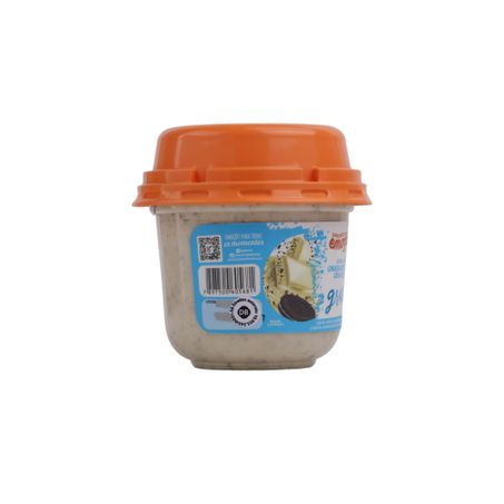 Creme Bom Princípio Sabor Chocolate Branco com Cookies  Pote 160gr 360-48
