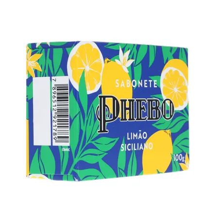 SABONETE PHEBO CREMOSO LIMÃO SICILIANO
100G 360-31