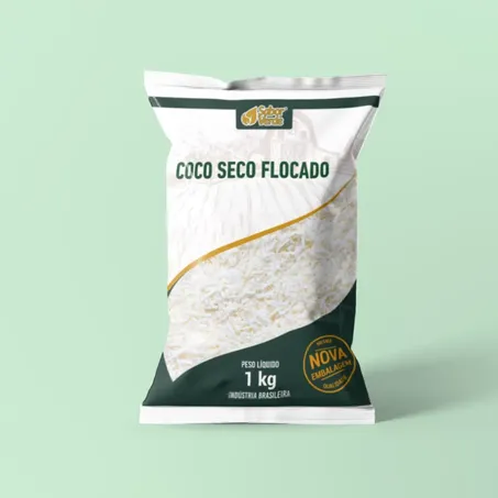 Coco Seco Flocado 1 Kg - Sabor Verde