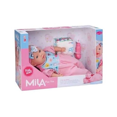 BONECA MILA BABY BY FAZ XIXI BAMBOLA 