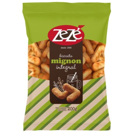 Biscoito 200g zeze mignon integral