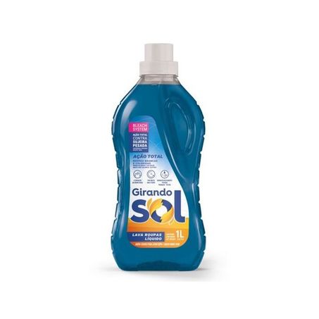 Lava roupa liq girando sol bleach system/acao tot azul1l*.