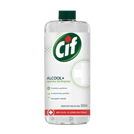 LIMP.CIF HIGIEN.ALCOOL REFIL 500ML