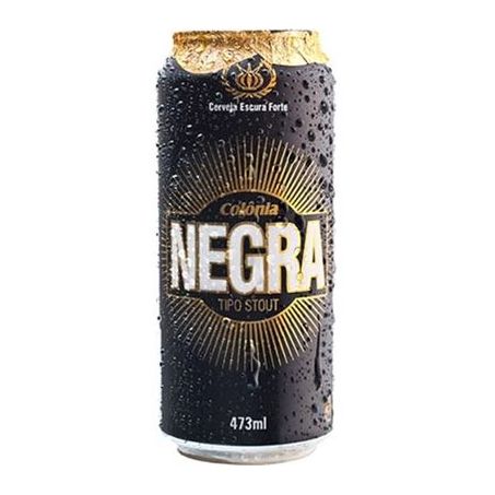 Cerveja Lata Colonia Negra 473ml