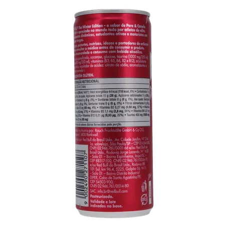 Energético Red Bull Pera e Canela Lata 250ml 360-18