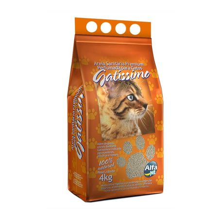 AREIA HIGIÊNICA PARA GATOS GATÍSSIMO