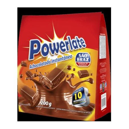 Achocolatado em Pó Powerlate Sachê 200G