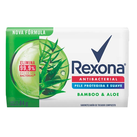 SABONETE REXONA BAMBOO&ALOE ANTIBAC 84G