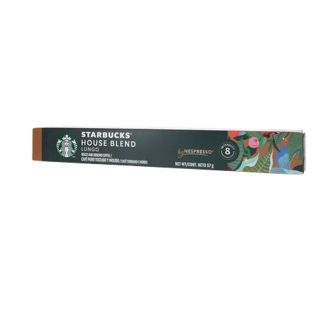Café em Cápsula Torrado e Moído Lungo Starbucks House Blend Caixa com 10un - 57gr 360-2