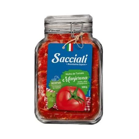 MOLHO SACCIALI TOMATE MANJERON STAND UP 300G