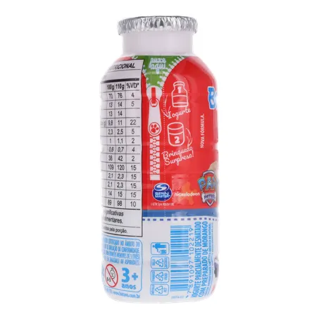 Iogurte batavo patrulha canina morango surpresa 100g 360-25