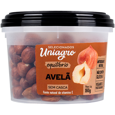 AVELÃ SEM CASCA UNIAGRO