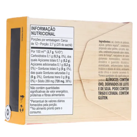 CALDO SAZON PÓ GALINHA 32,5G 360-15