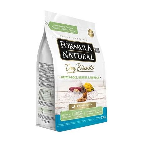 Biscoitos Fórmula Natural Dog Biscuits para Cães de Adultos de Mini e Pequeno Porte Sabor Batata Doce 250g 360-3
