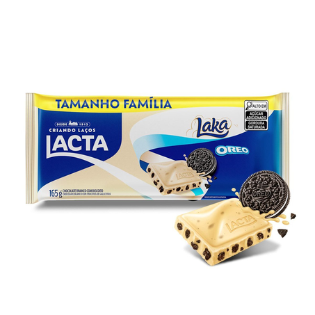 CHOCOLATE LACTA LAKA&OREO 145G