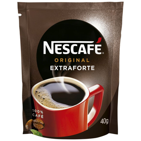 Cafe nescafe 40g sache original extra forte