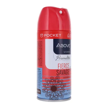 Desodorante above fierce & savage feminimo aerossol 100ml 360-32