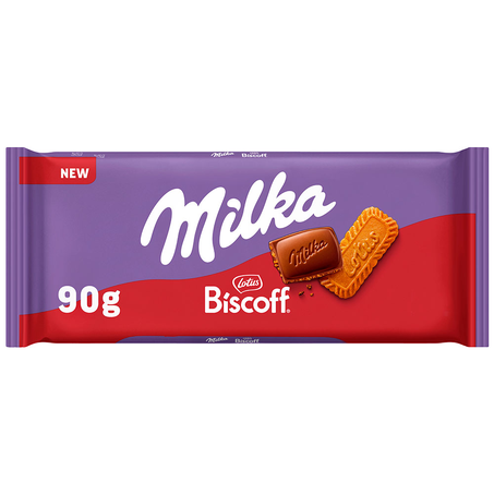 Chocolate Milka Biscoff 90g