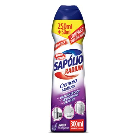 Sapólio líquido radium cremoso lavanda 250ml