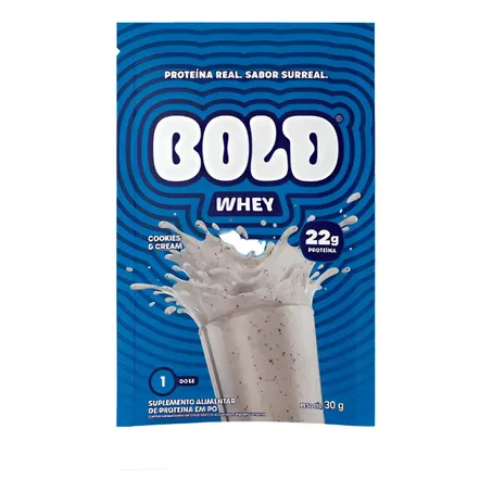 Whey sache bold cookies & cream 30g