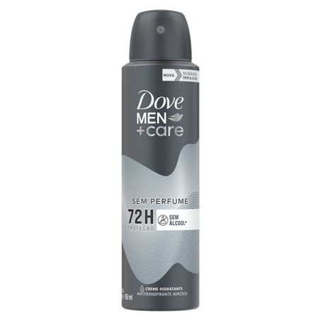 Desodorante Dove Masculino Sem Perfume Aerossol 150Ml