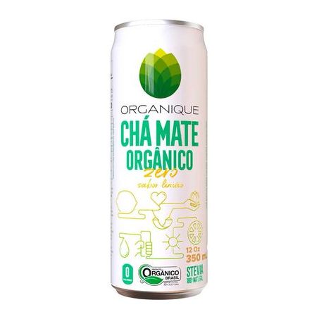 CHA-MATE ORGANICO ORGANIQUE LIMAO ZERO 350ML