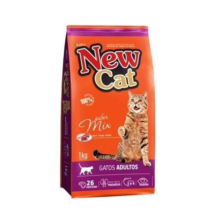 Racao New Cat 7kg Mix 