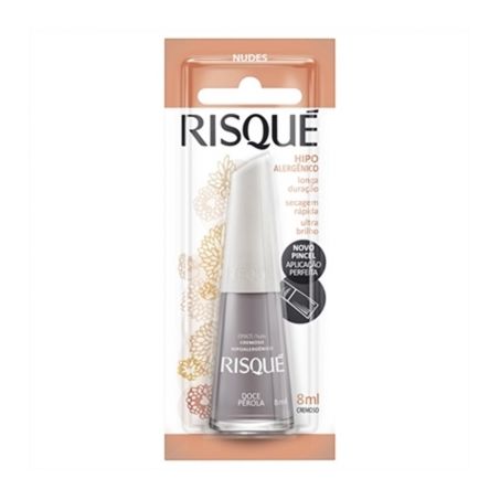 Esmalte risque doce perola 8ml