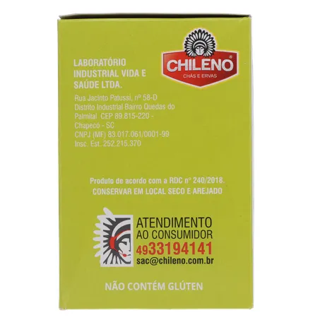 Cha chileno gelado abac/hort 15g 360-9