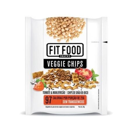 CHIPS FIT FOOD SNACKS TOMATE & MANJERICAO 50G