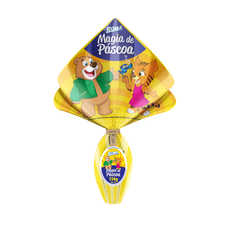 OVO ROMA MAGIA AO LEITE 150G