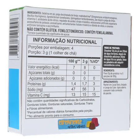 Gelatina apti limão zero açúcar 12g 360-15