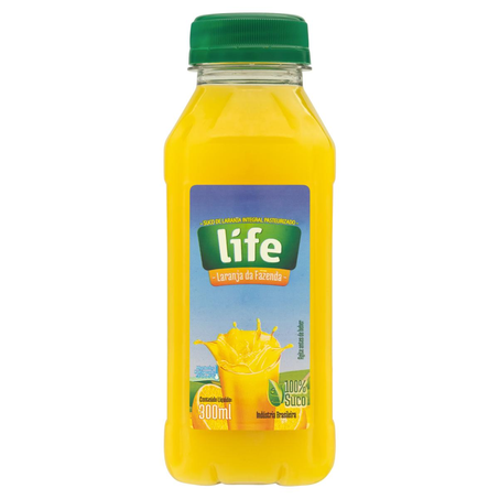 Suco Life 300ml - Integral - Laranja