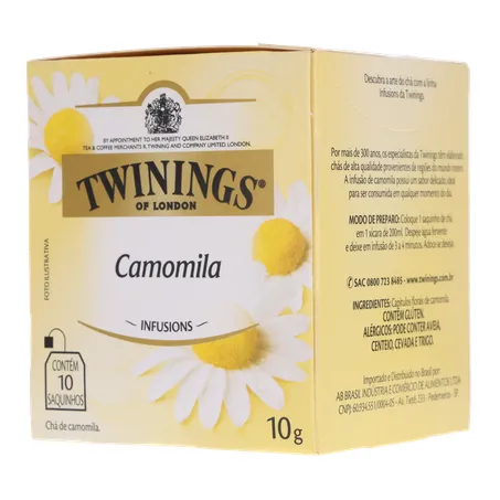 Chá Twinings Camomila 10g 360-3