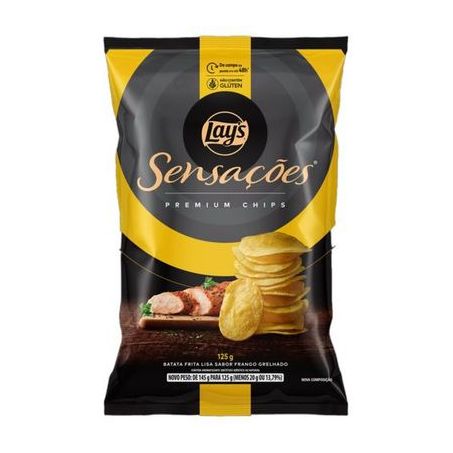 Salgadinho elma chips batata sensações frango 125g