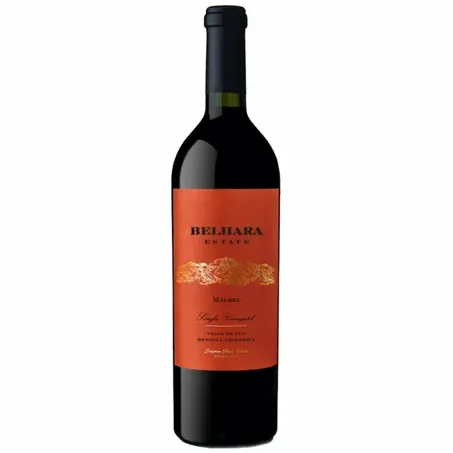Vinho belhara vineyards malbec 750ml