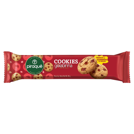 Cookies Piraquê 80g - Goiabinha