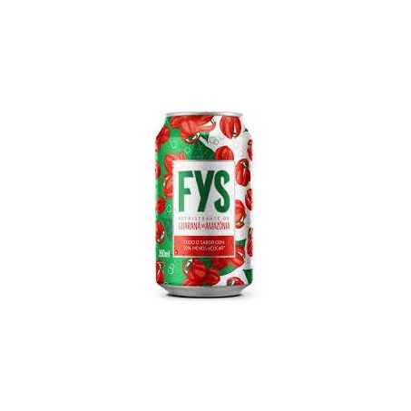 Refrigerante lata 350ml fys guarana zero