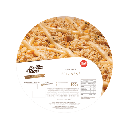 Pizza bella taca premium fricasse 800g
