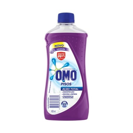 DESINFETANTE OMO PISOS LAVANDA 450ML