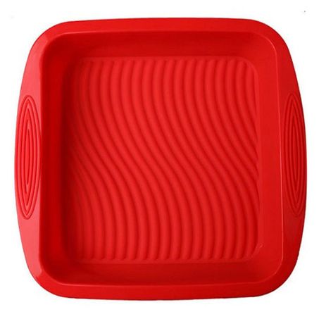 Forma Para Bolo Valencia De silicone Quadrada