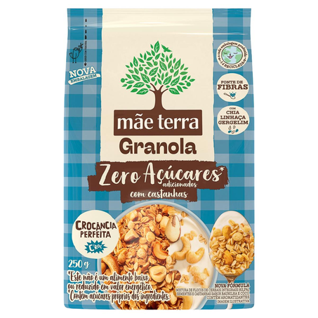 Granola Mãe Terra 250g - Zero Açúcar